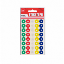 BSB ΡΟΔΕΛΕΣ ΑΥΤΟΚΟΛΛΗΤΕΣ 13mm ΧΡΩΜΑΤΙΣΤΕΣ (5Φ.)